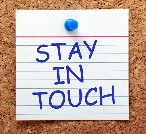 STAY IN TOUCH