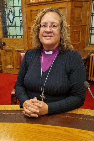 Bishop Tricia Hillas MSc, MLC Bishop of Sodor and Man